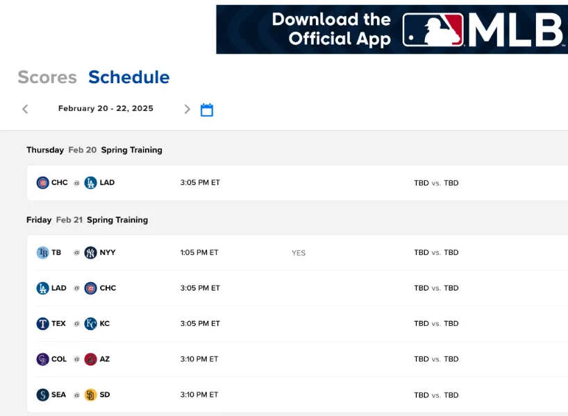 【美國職棒】2025 MLB賽季直播、賽制＋賽程、即時比分懶人包